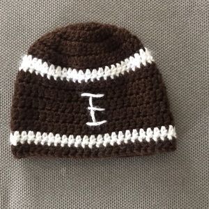Crochet Football beanie